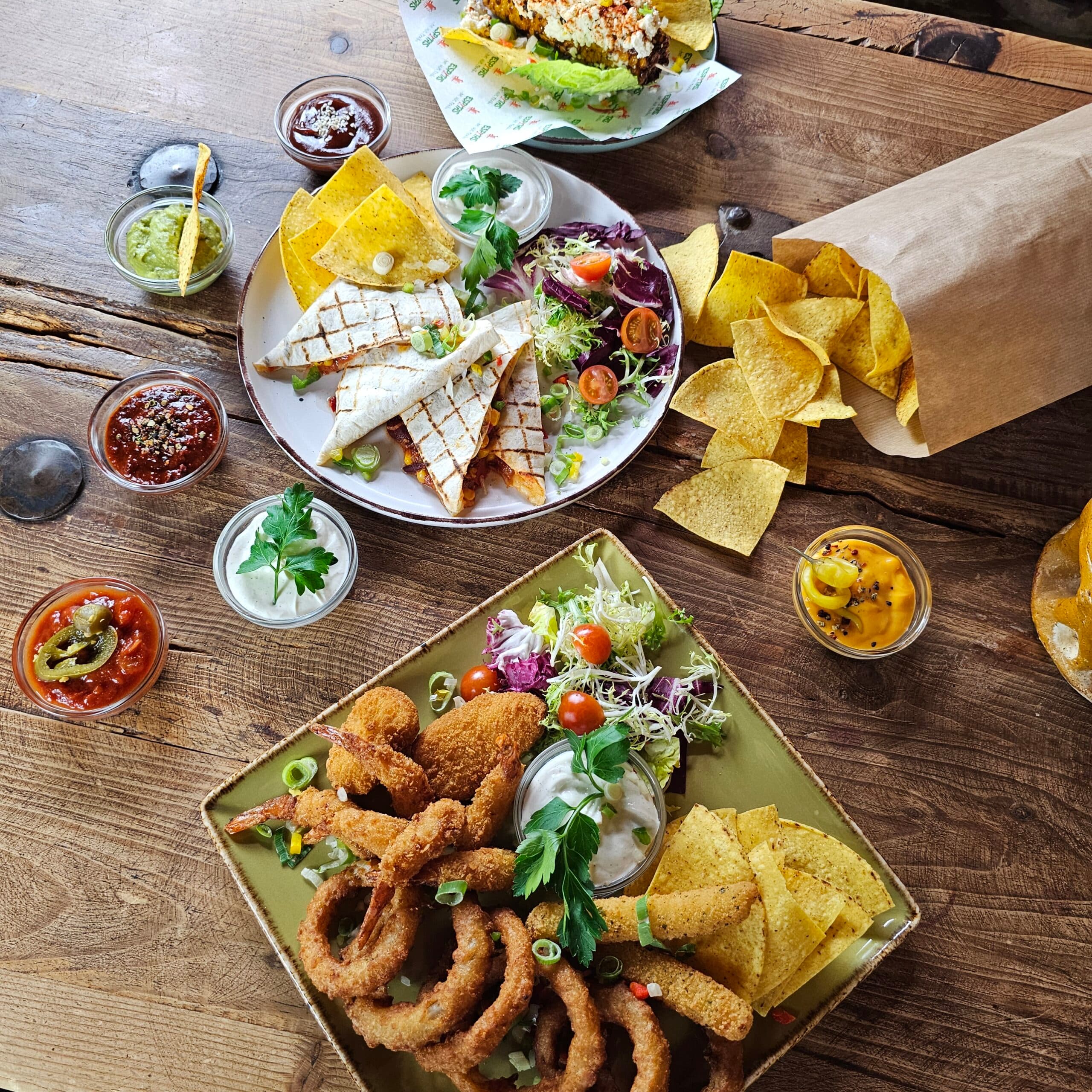 Espitas Vorspeisensampler zum Teilen