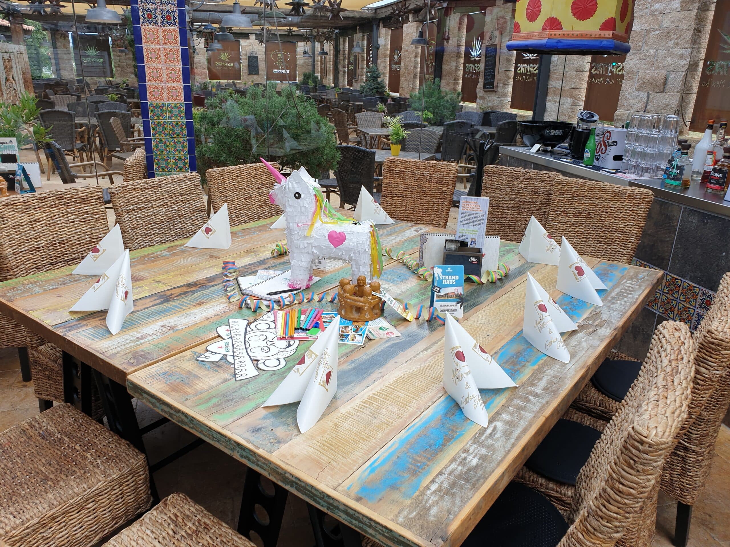 Terrasse & Strandfeeling